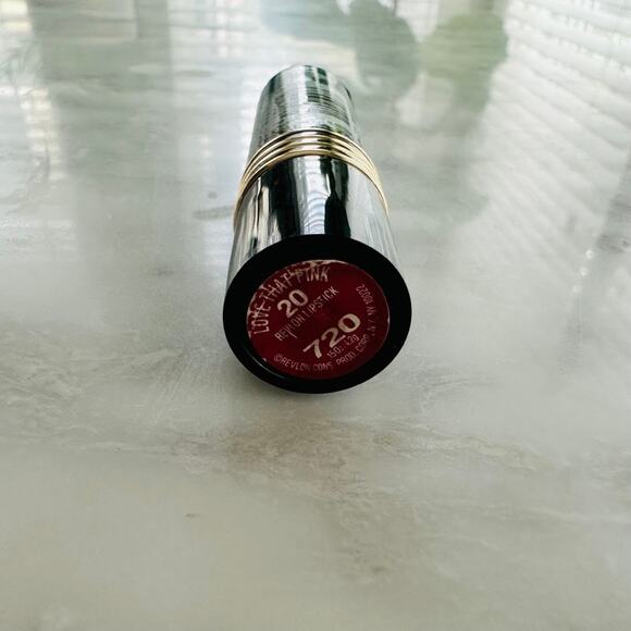 Revlon Super Lustrous Lipstick LOVE THAT PINK Creme #720 90's NEW Original RARE - Picture 3 of 3
